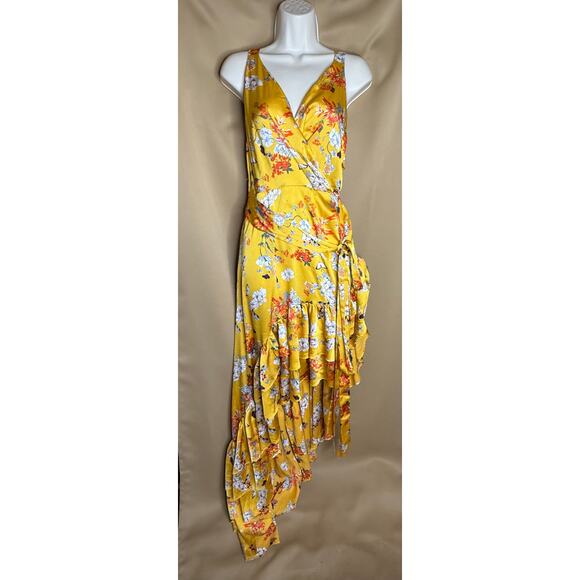 Bronx and Banco Yellow Narciss Dress M - Picture 5 of 12